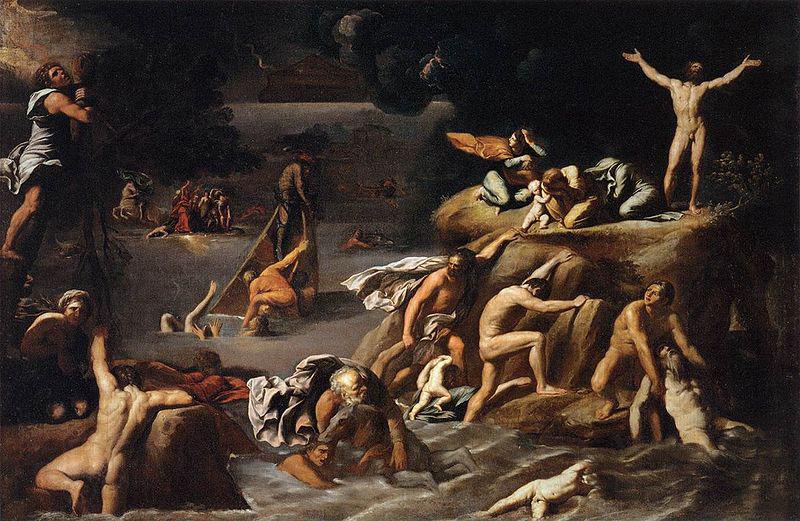 Agostino Carracci The Flood